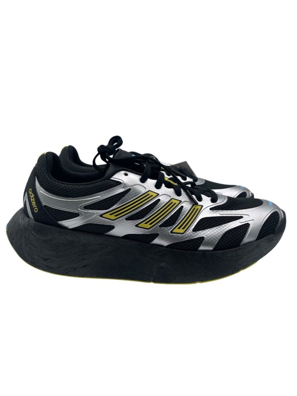 Adidas Adizero Aruku Lace Up Mens 11 Black, Silver Sneakers Casual Shoes JR1476